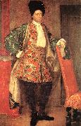 GHISLANDI, Vittore Portrait of Count Giovanni Battista Vailetti dfhj Sweden oil painting reproduction